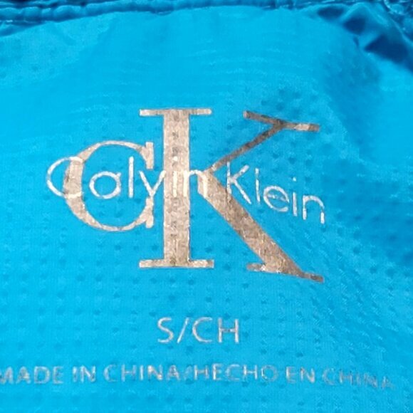 Calvin Klein Jacket Coat Parka Blue S - Picture 8 of 10